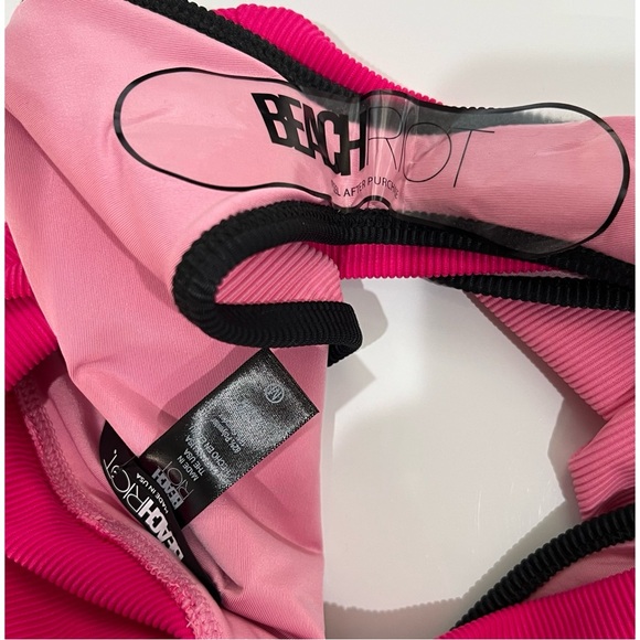 New! Beach Riot Eva Emmy Bottom in Amour Colorblock Size M - Picture 6 of 6